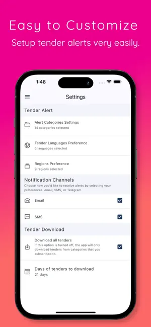 2merkato Tenders screenshot 1