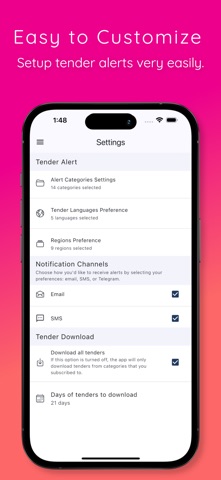 2merkato Tenders screenshot