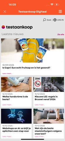 Testaankoop Digitaal Screenshot 1 of 10