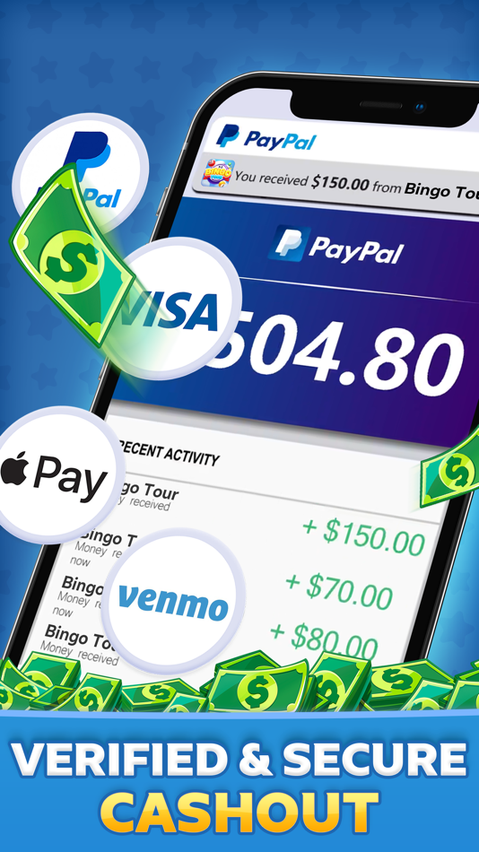 #3. Bingo Tour: Win Real Cash (iOS) Ved: Aviagames Inc.