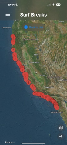 Surf Breaks Screenshot 3 of 10