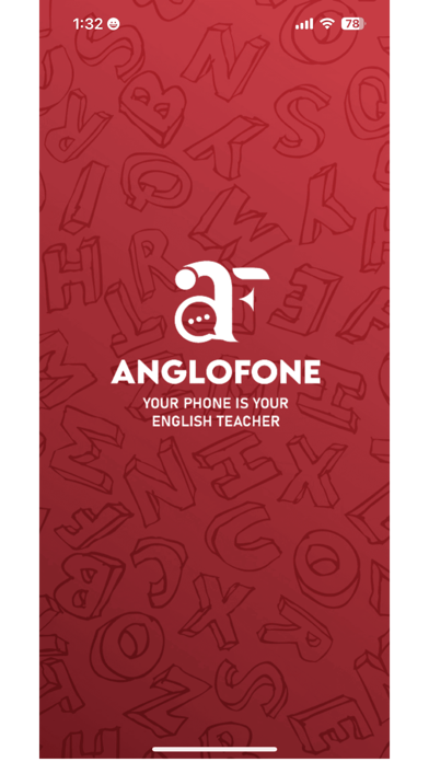 Anglofone app screenshot