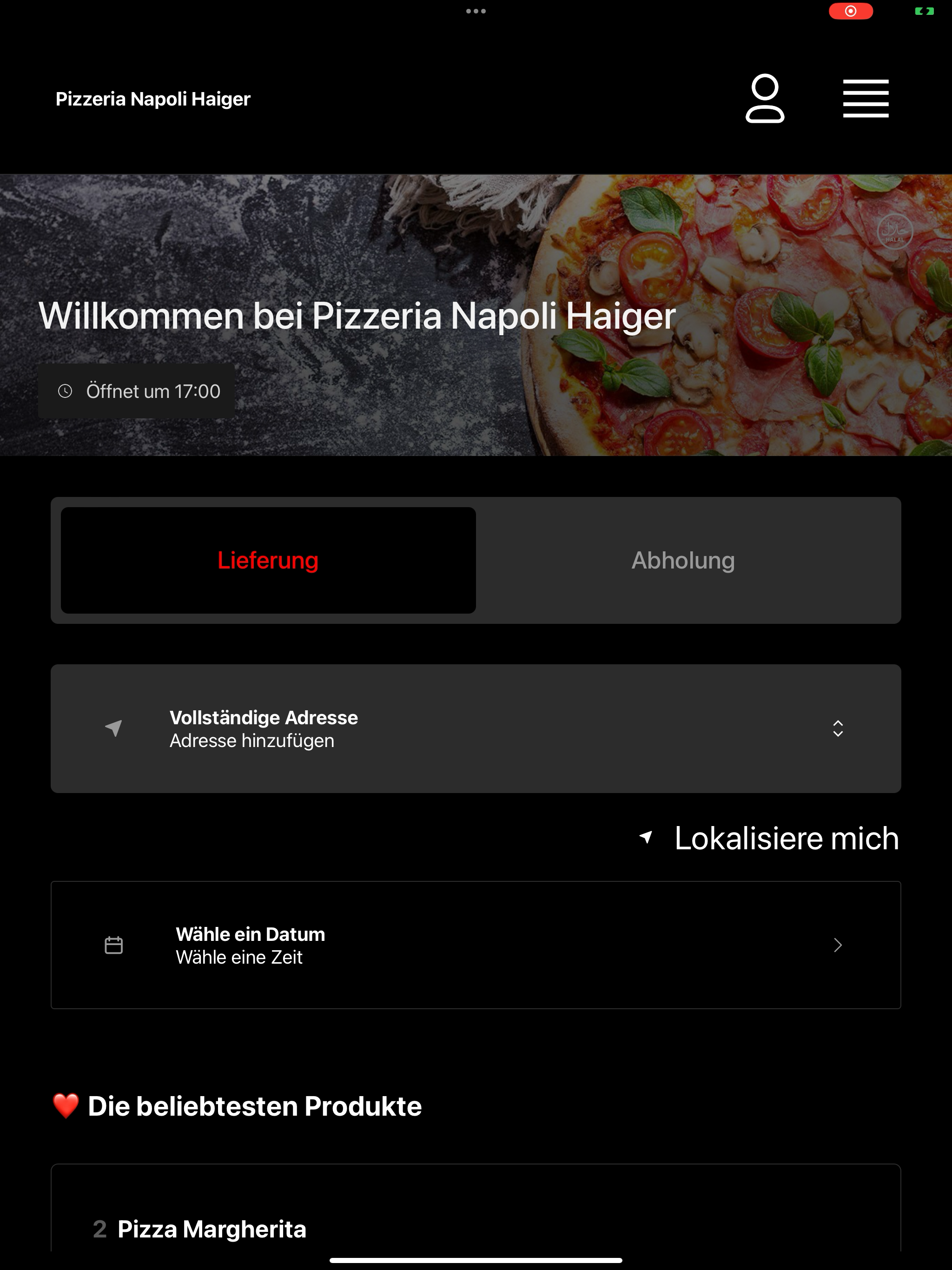 Pizzeria Napoli Haiger screenshot 7