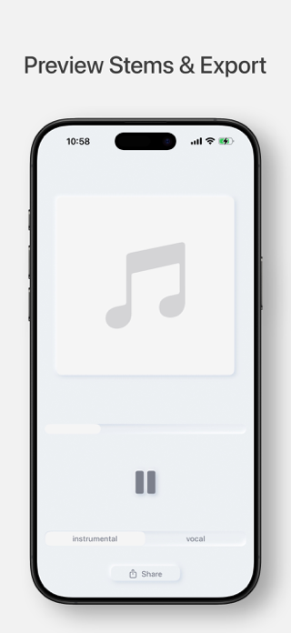 VocalRemover: Vocal Separation Screenshot 2 of 3