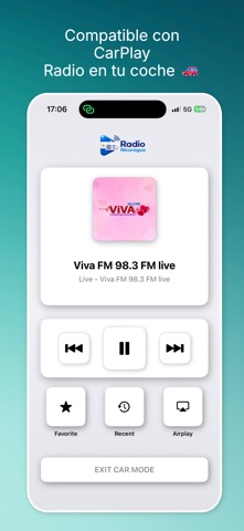Radios Nicaragua en Vivo FM iPhone screenshot