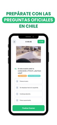 Sacatucarnet: Examen Chile screenshot