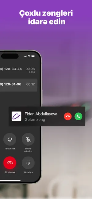 Azercell VoIP screenshot 2