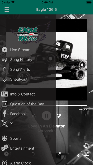 Eagle 106.5 iPhone screenshot 2 - Entertainment app