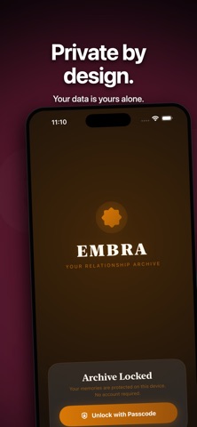 Embra: Relationship Archive Screenshot 1 of 5