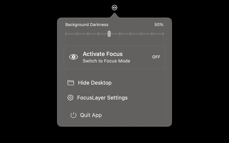 FocusLayer app screenshot
