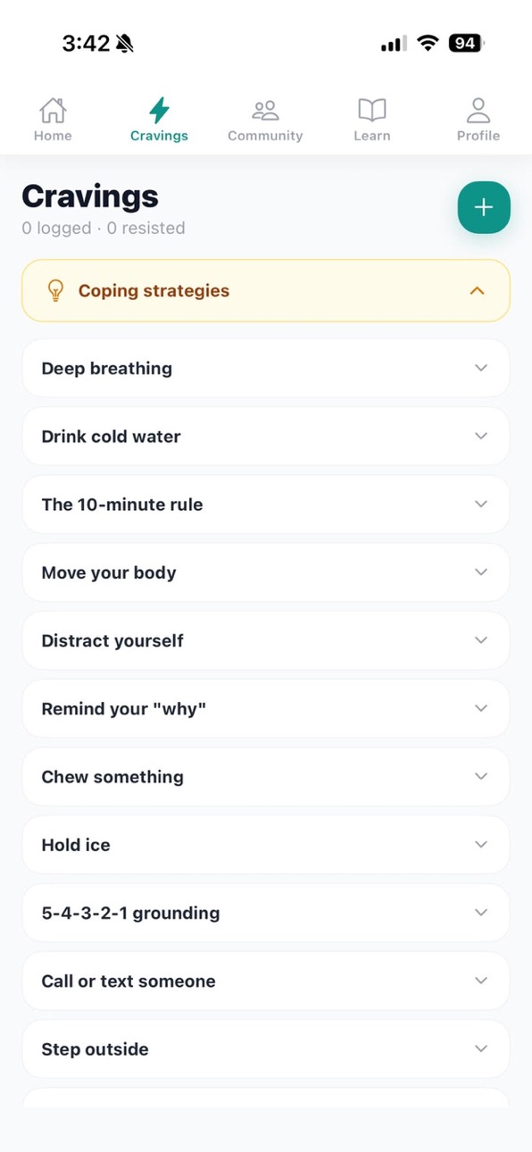 iPhone screenshot