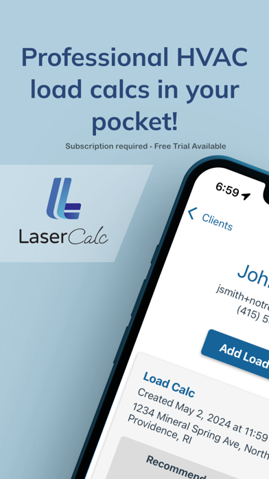 LaserCalc Mobile Screenshot 1 of 4