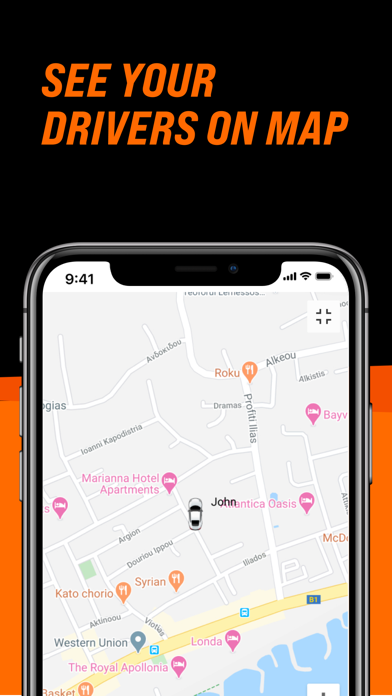 GetTransfer DRIVER Service Screenshot