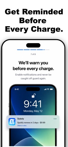 Subscription Manager: Subzly Screenshot 3 of 5