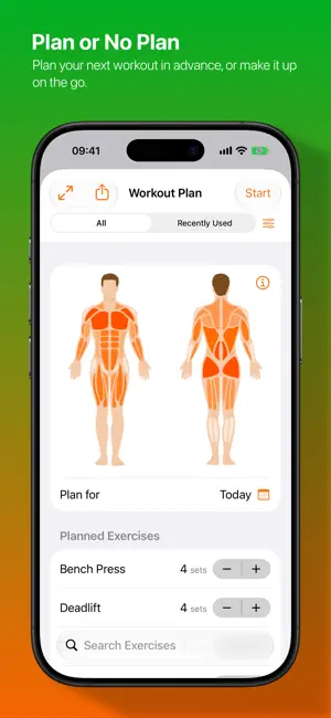 Get Strong - Rep by Rep screenshot 2