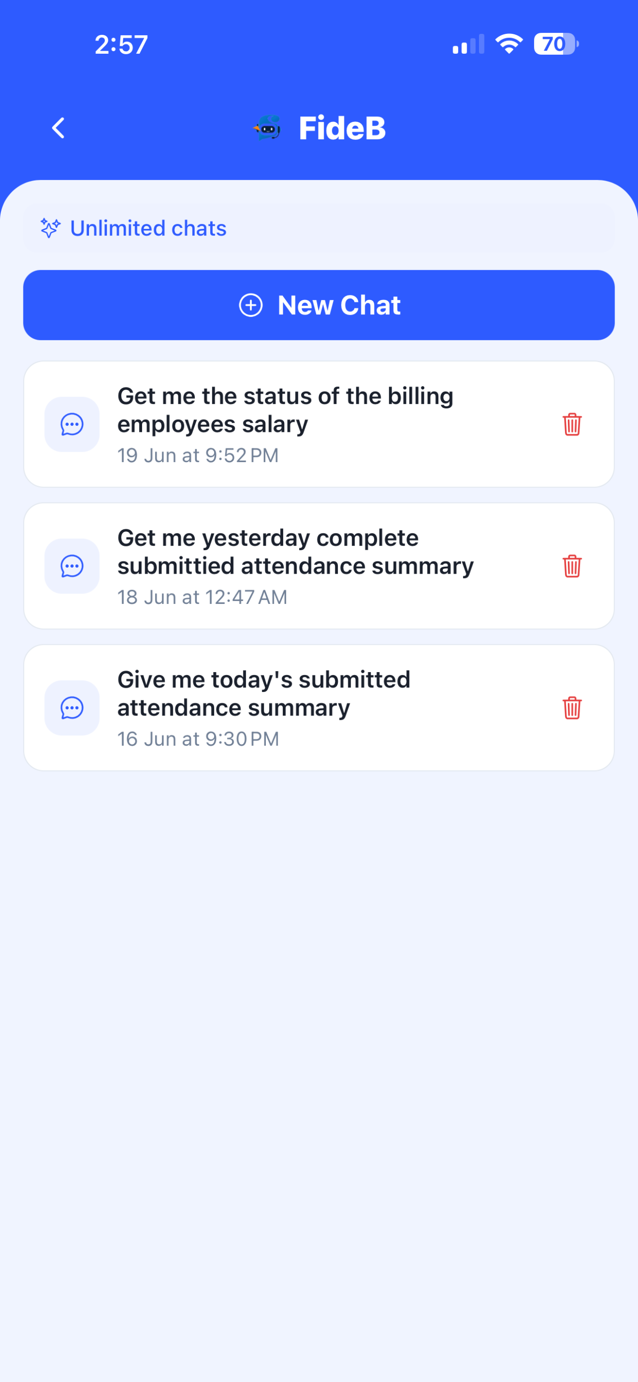 Fidelitus FMS screenshot 3
