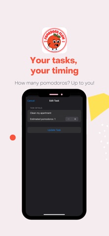 PomodoroFlow screenshot