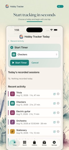 Hobby Tracker: Hobby Log Screenshot 5 of 7