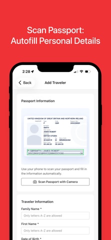 Taiwan Arrival Card Helper Screenshot 2 of 6