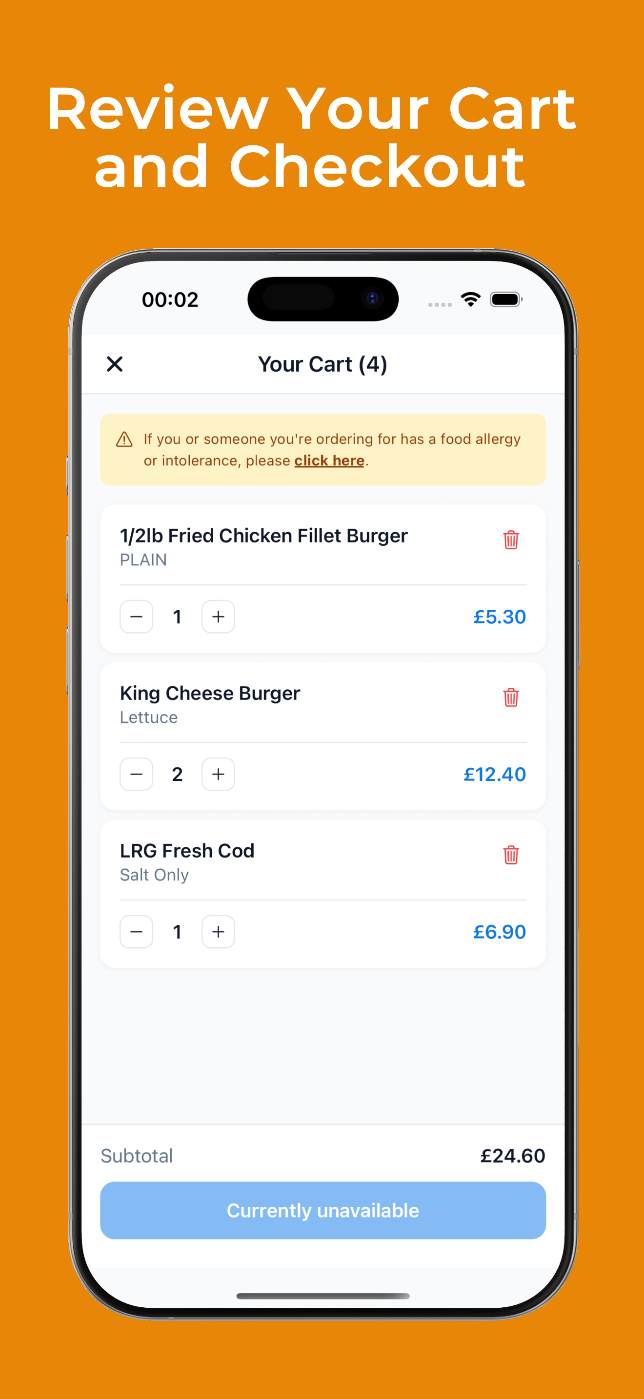 KHANS PIZZA screenshot 7