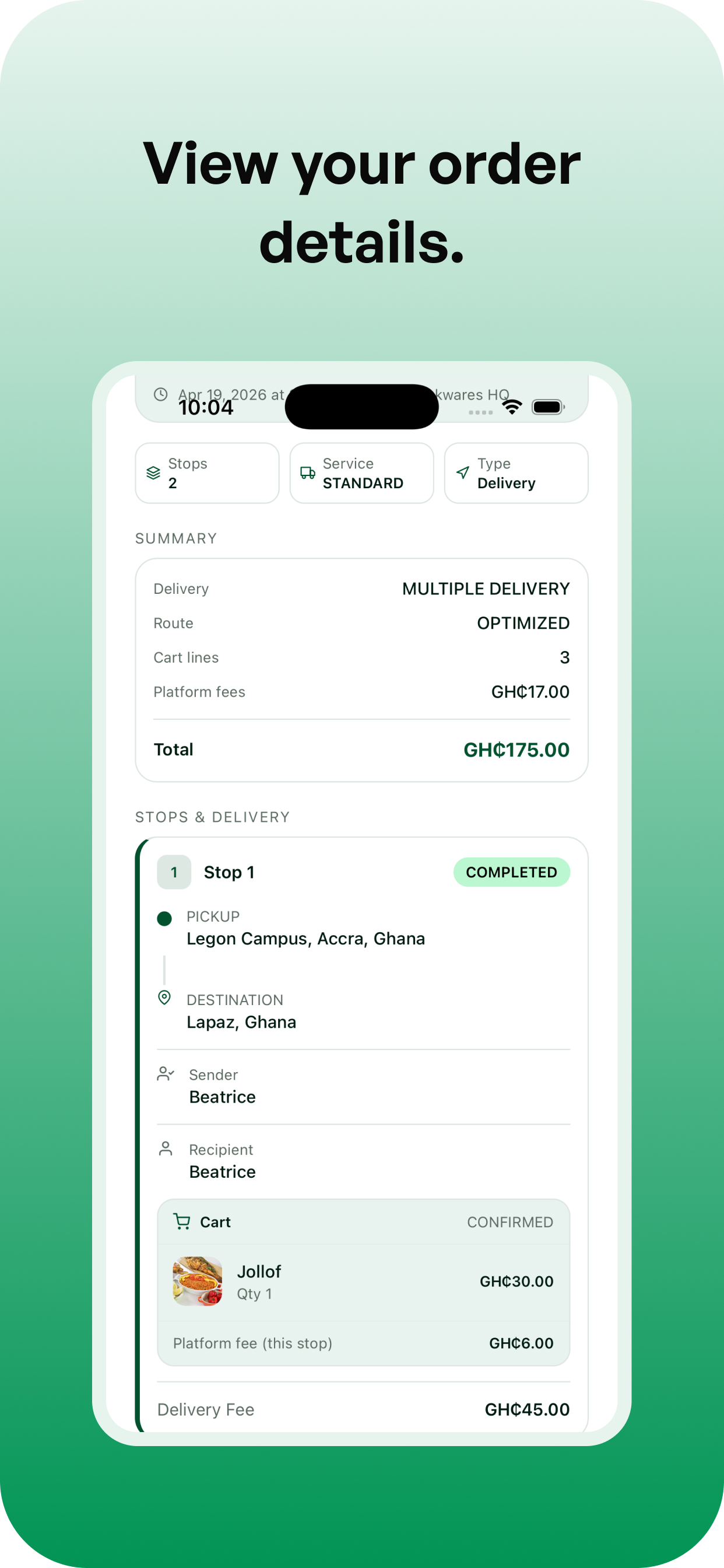 Delivables Management screenshot 4