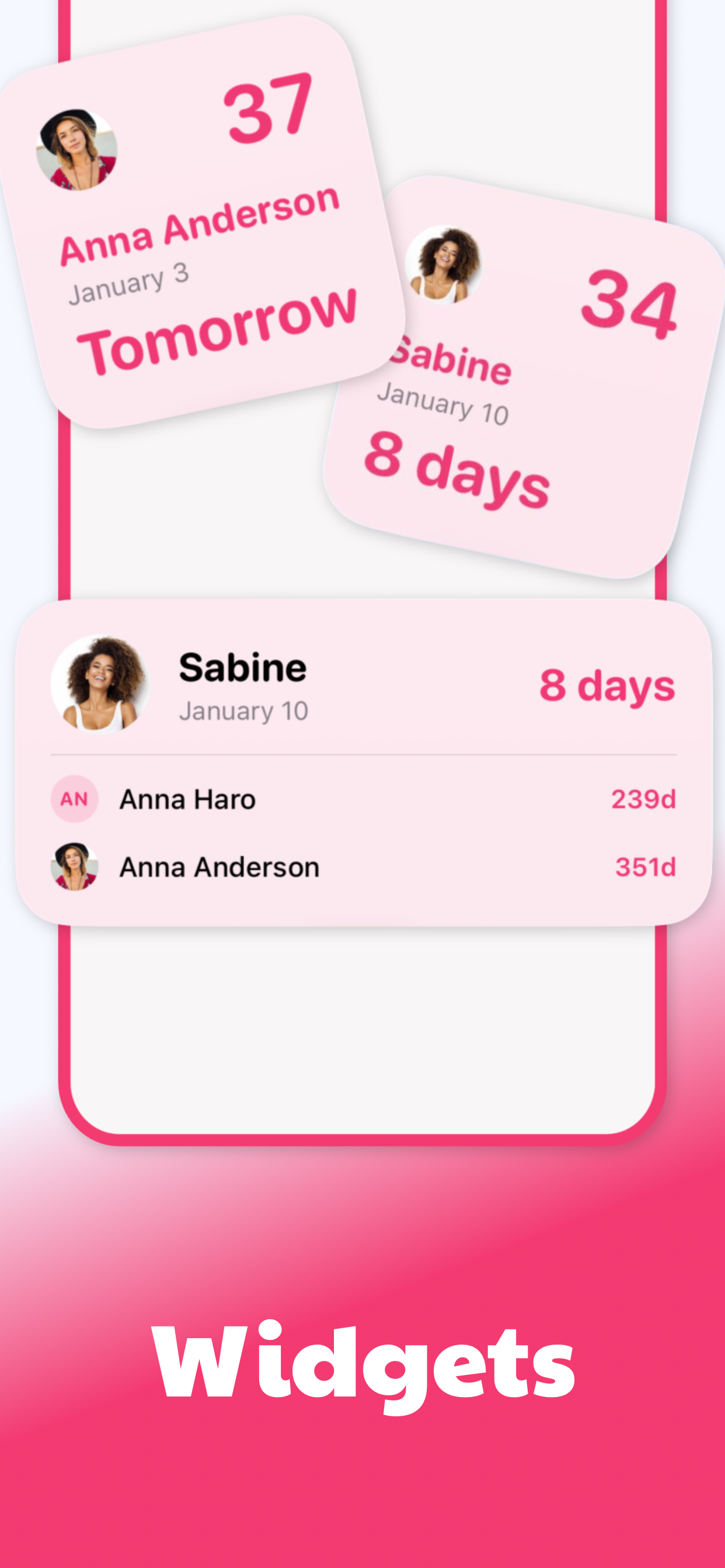 Birthday Reminder - NextUp