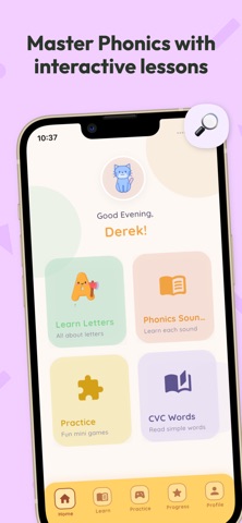 Phonics Sounds Daily iPhone screenshot