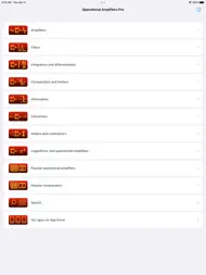 Operational Amplifiers Pro ipad bilder 0