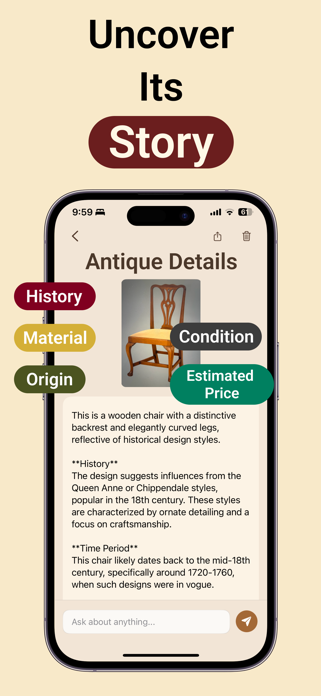 Antique Identifier App: Vision Screenshot 2 of 4