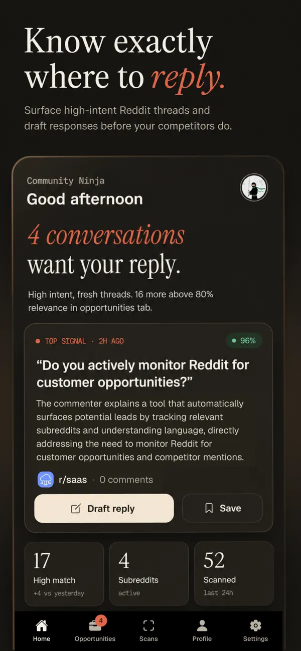 Screenshot #2 pour Community Ninja Signals