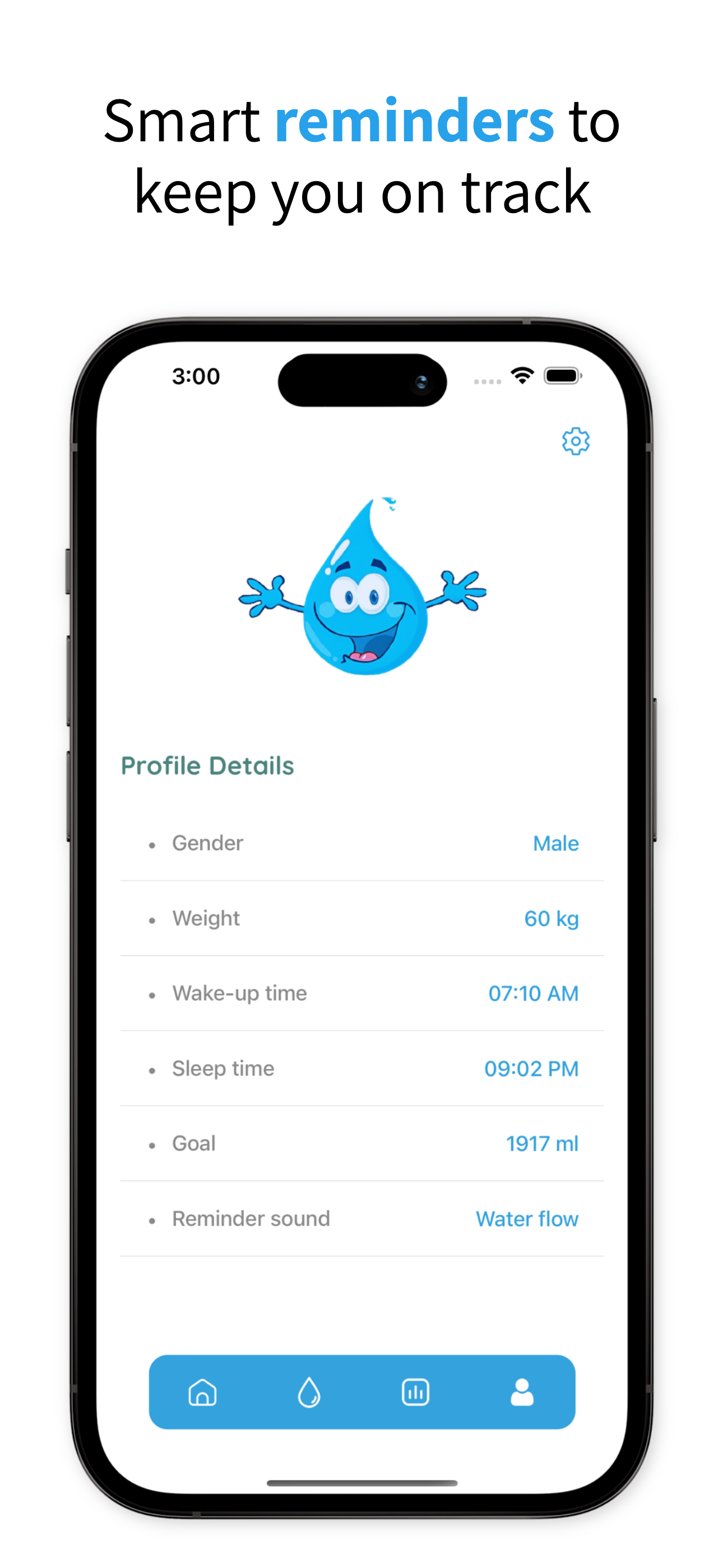 DrinkUp - Water Reminder App