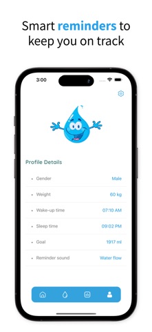 DrinkUp - Water Reminder App screenshot