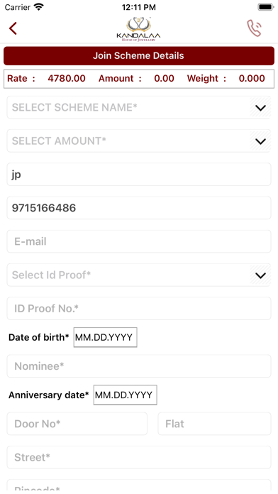 Kandalaa Jewellery Screenshot