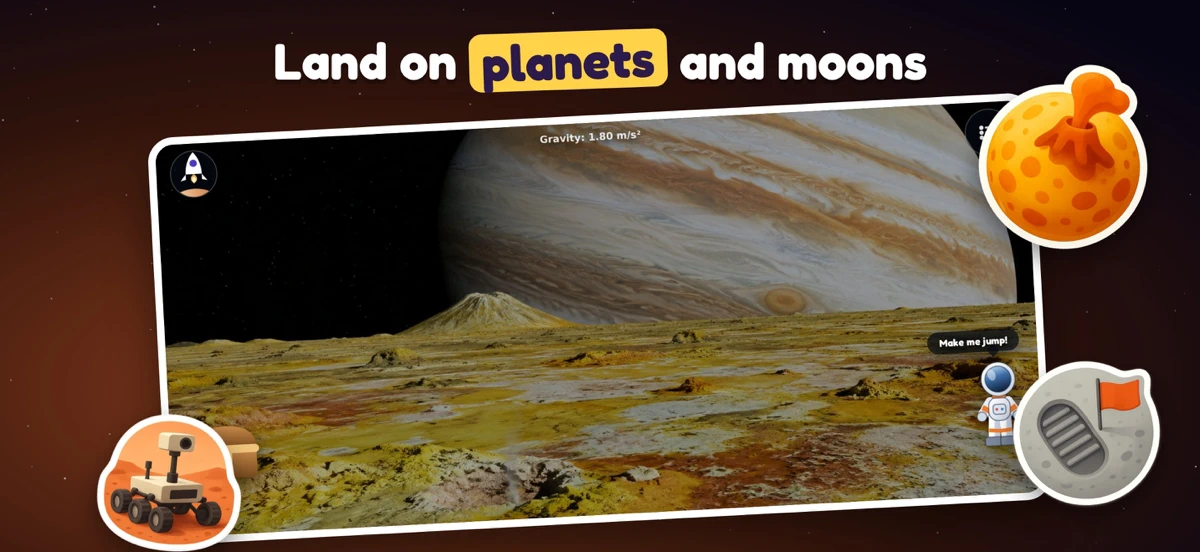 Kid Globe: Space & Planets screenshot 2