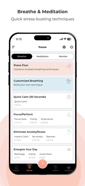 Pauser: Stress & Heart Rate screenshot 2