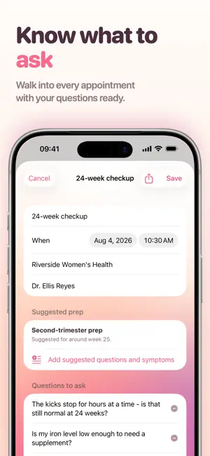 Pregnancy Tracker: Lulani screenshot 3
