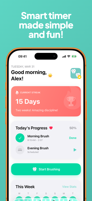Dentii - Toothbrushing Timer Screenshot 4 of 10