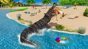 Crocodile Hungry Animal Games screenshot