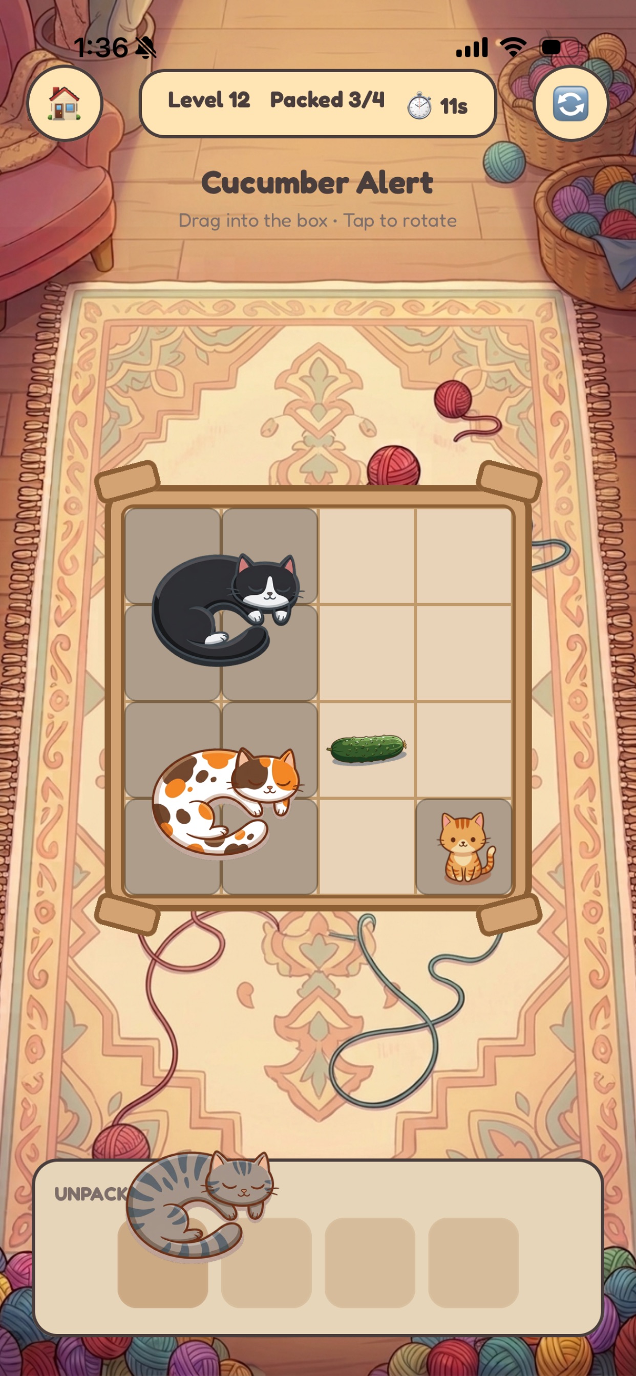 Screenshot 4 of Cat Box Packing