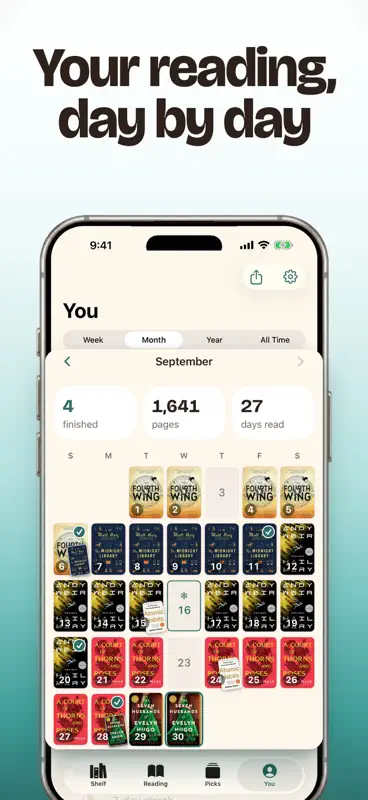 Tibby: Bookshelf & Tracker screenshot 8 of 8