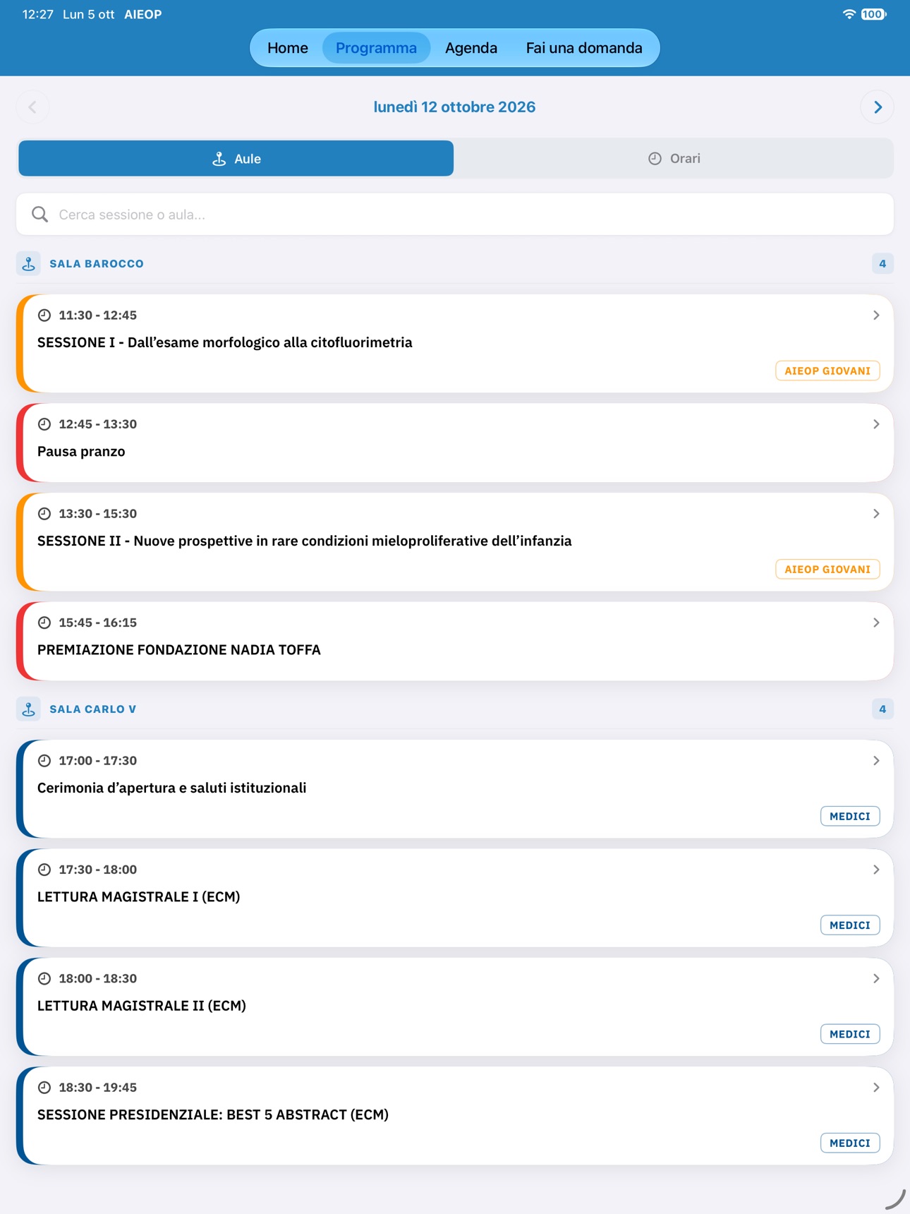 Screenshot 4 of AIEOP