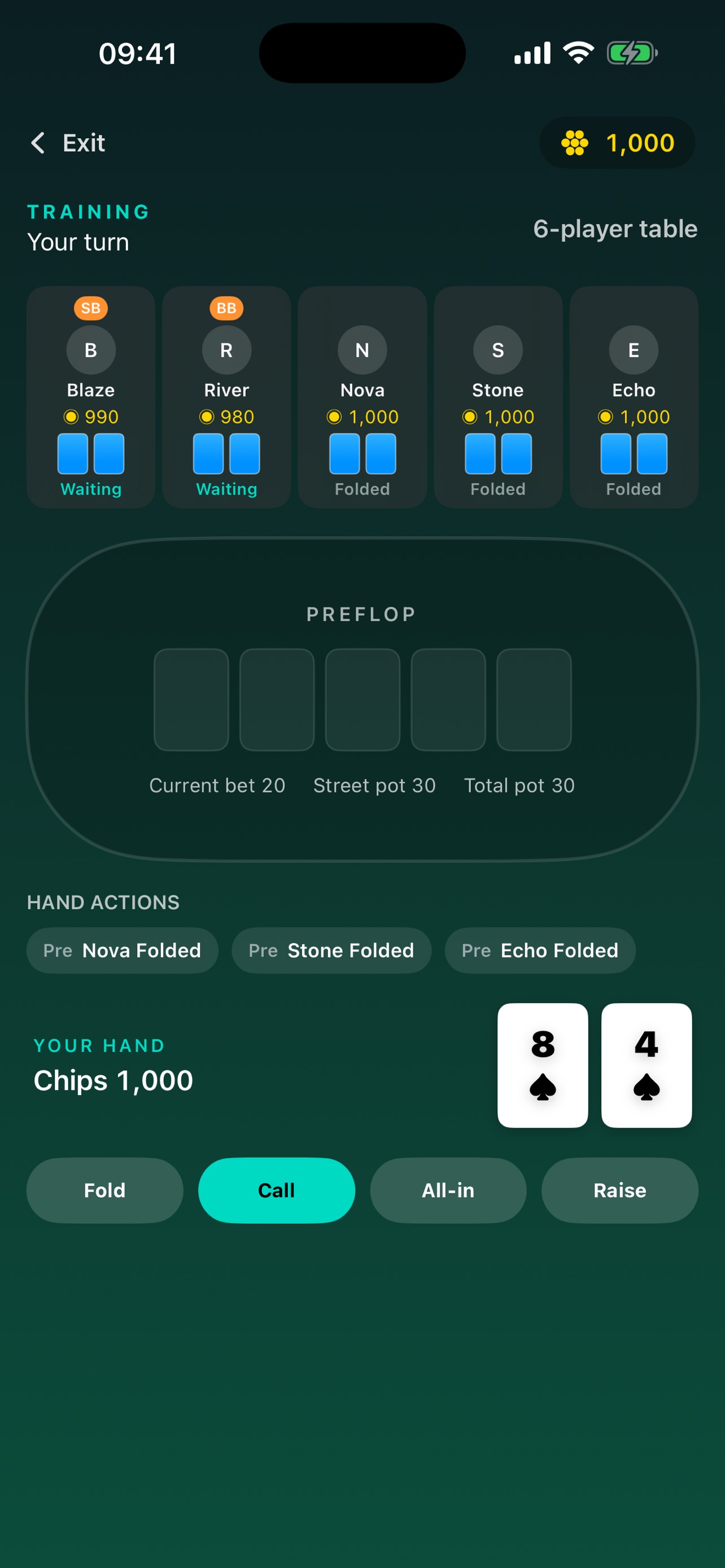Screenshot 3 of HoldemCraft: Poker Trainer