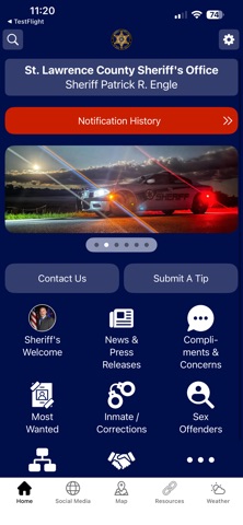 St. Lawrence County Sheriff Screenshot 1 of 3