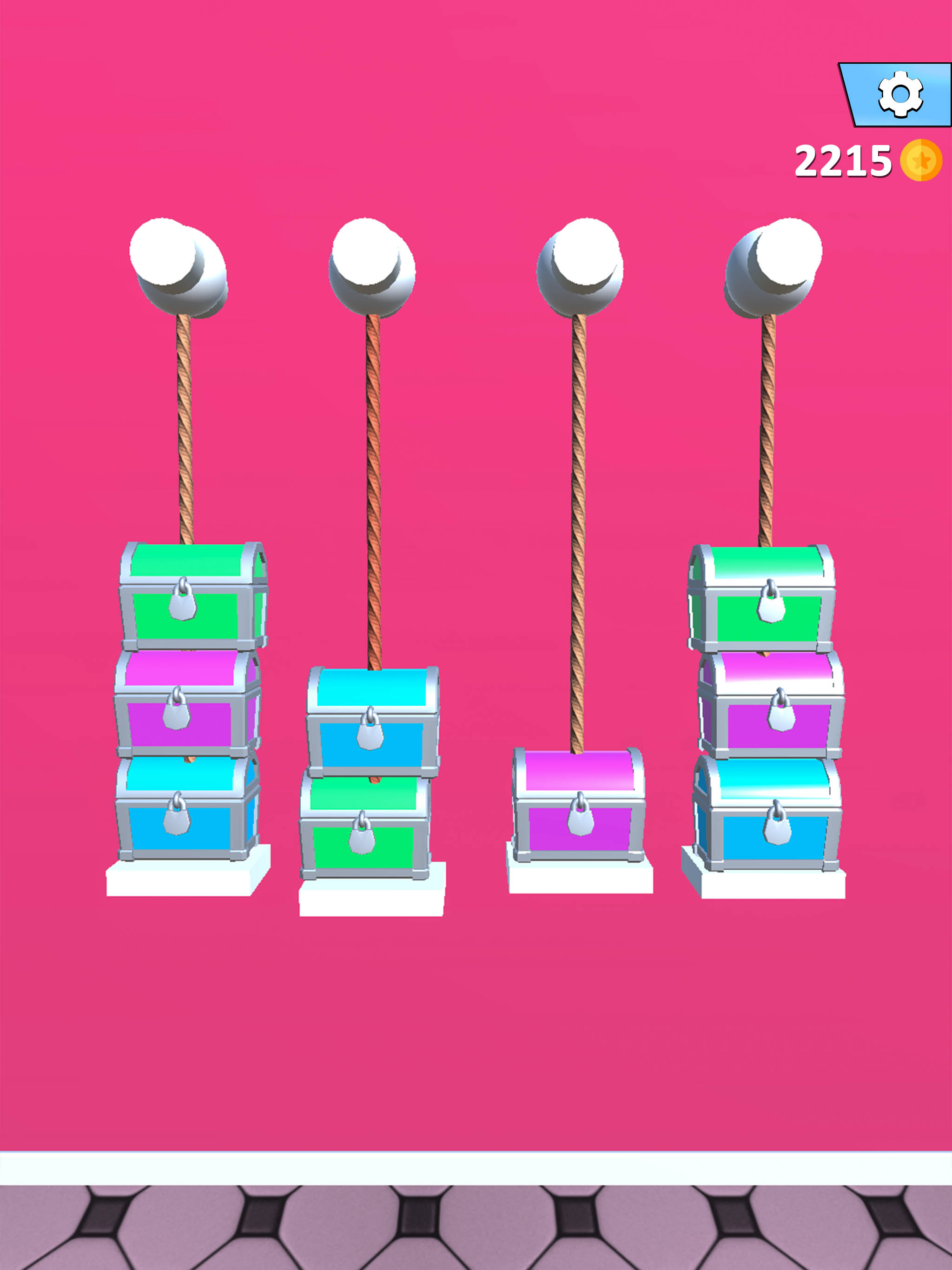 Sort By Rope - Sorting Game