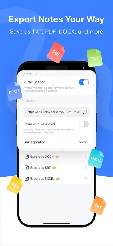 Notta-Transcribe Voice to Text screenshot 8 of 10