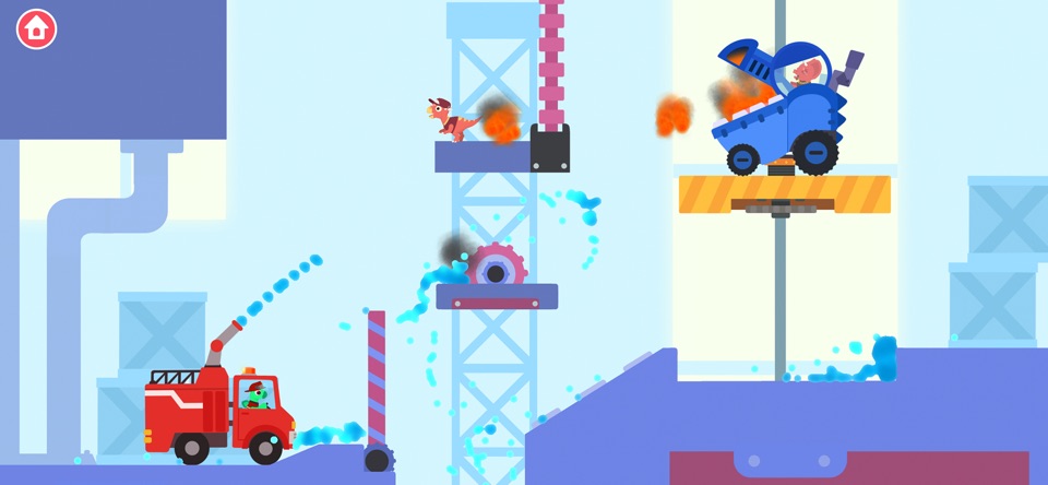 Dinosaur Fire Truck screenshot 9