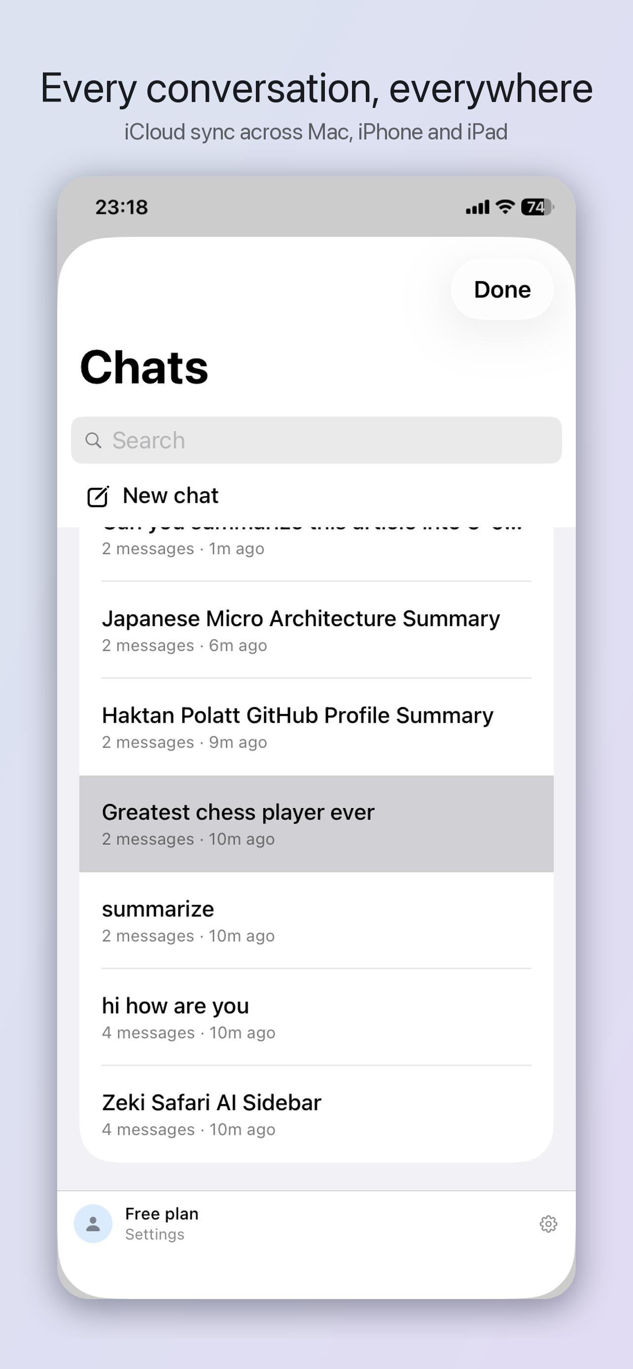 Zeki: AI Sidebar for Safari screenshot 3