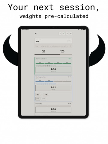 Muscle Bvll: AI Lifting Coach iPad screenshot