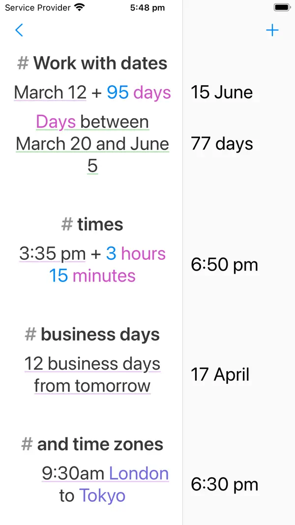 Soulver 3 Screenshot 3