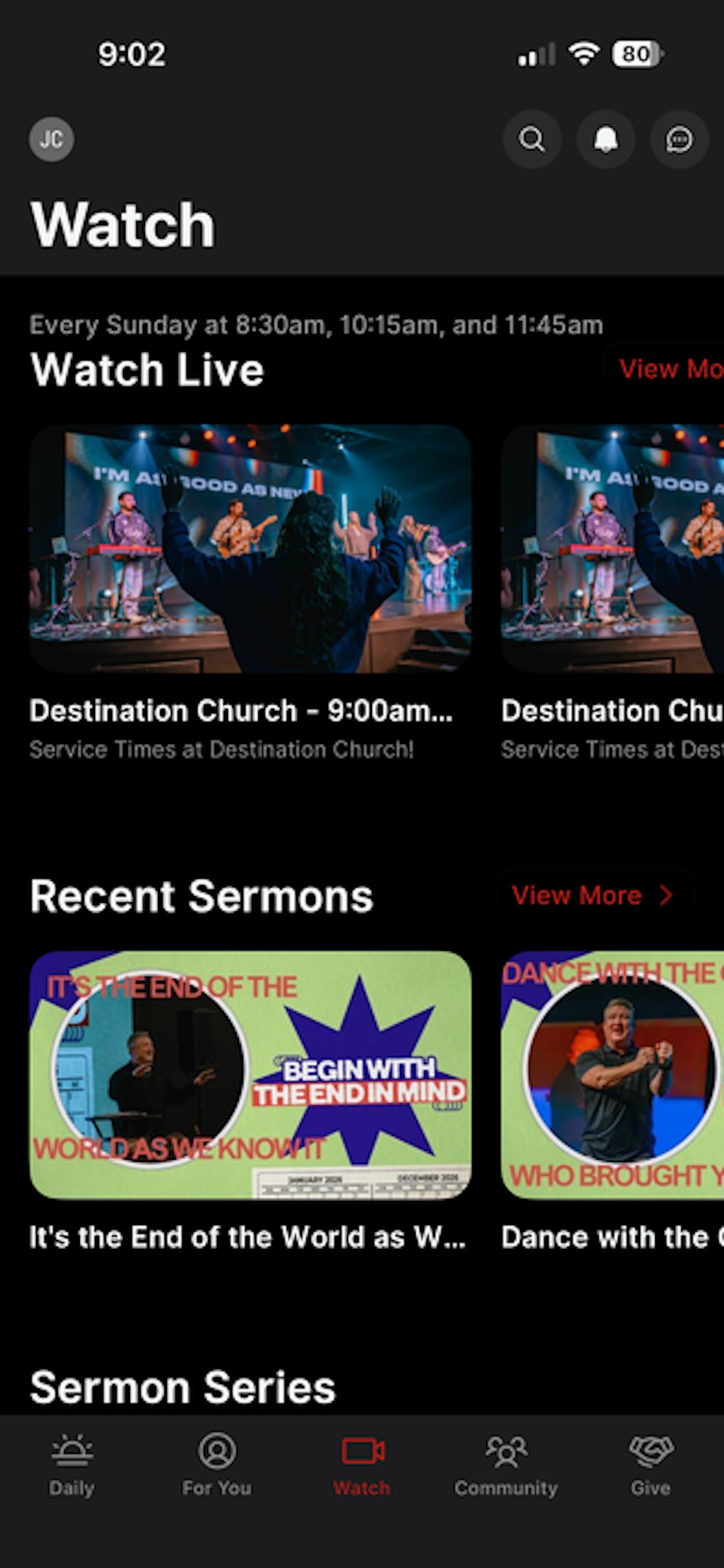 Destination Church App screenshot 3